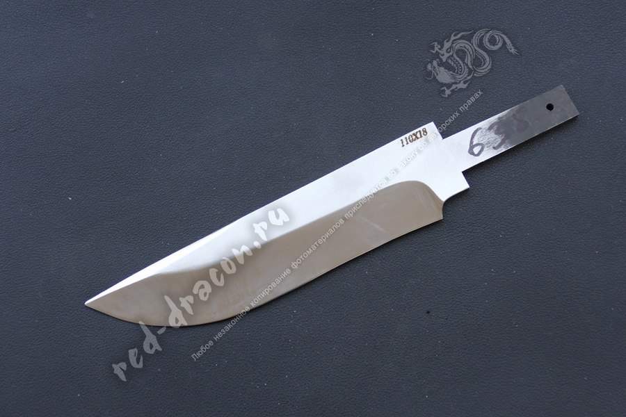 Клинок кованный для ножа 110х18 "DAS638"