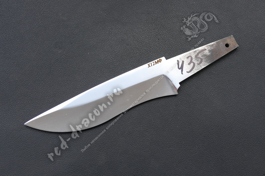 Клинок кованный для ножа Х12МФ "DAS435"